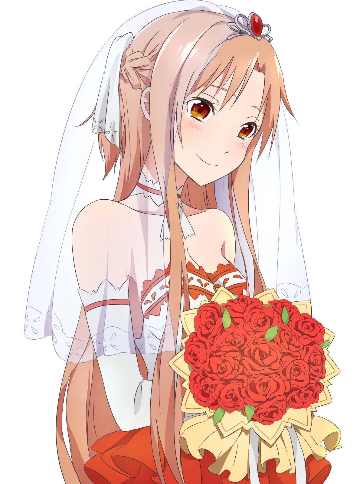 sword art online asuna sword art online cleavage dress keiji